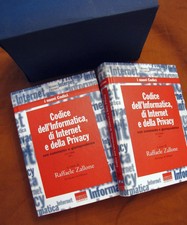 2 volumi Codice dell'informatica di internet e della privacy Marinotti 2001