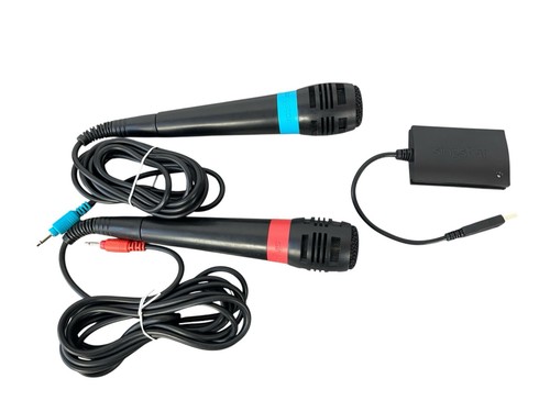 Set microfoni singstar blu - microfoni,