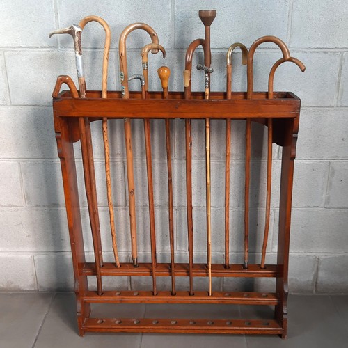 Espositore rastrelliera legno - espositore,