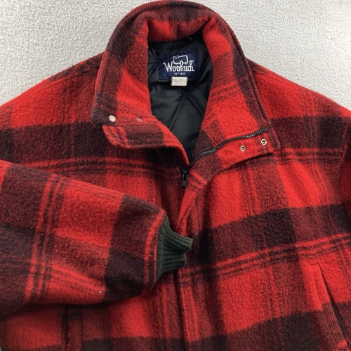 Bomber vintage woolrich bufalo - bomber,