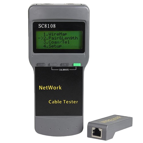 Sc8108 tester per cavi - per, rete