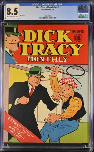 Dick tracy monthly cgc 8 - cgc, 8.5