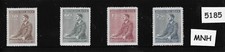 MNH Stamp set B9 - B12 / 1942