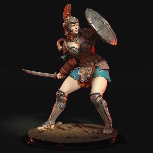 Guerriera greca resina - guerriera,