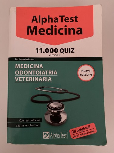 Alpha test medicina 000 - test, (11.000