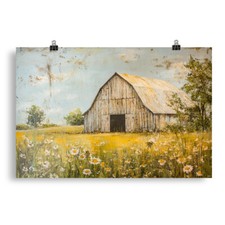 Quadro astratto rustico