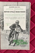 MOTOR CYCLING Official