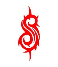 Adesivo Slipknot S Logo Vinile