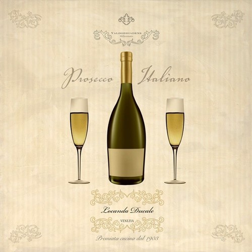 Quadro champagne prosecco - quadro,