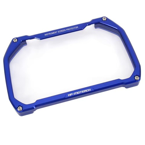 Protezione schermo moto - , blu