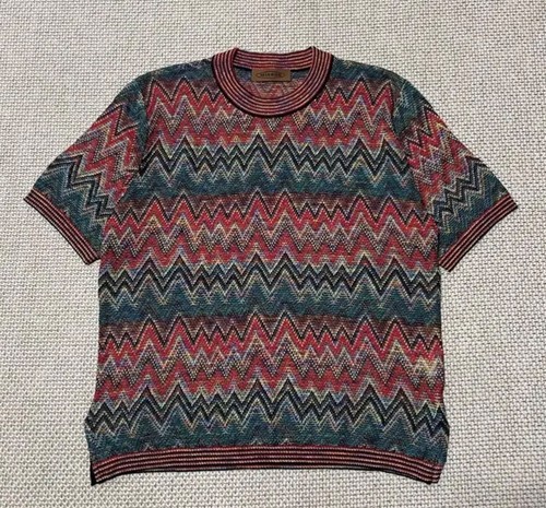 Maglione maglia zigzag - , manica