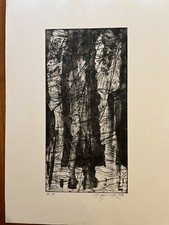 Ugo MAFFI - 1989- Acquaforte  - 50x70 cm.- es.  p.a 1/1- Storica