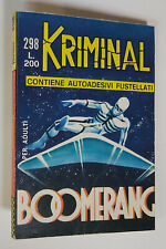 03791 KRIMINAL n. 298 - Magnus - Boomerang + Adesivi - Corno 1971