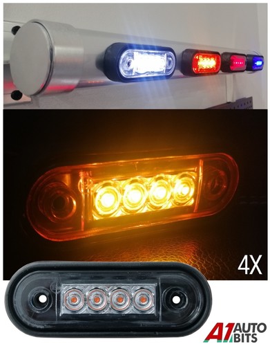 Luce marker laterale led ambra - led,