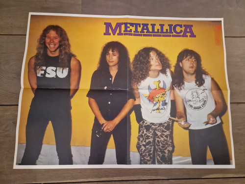 Metallica very rare large - metallica,