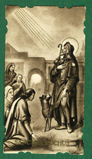 Santino  Canivet Holy Card
