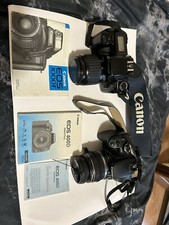 Lotto Fotocamere Canon EOS 400D Digitale + Canon EOS 1000F Analogica + Accessori