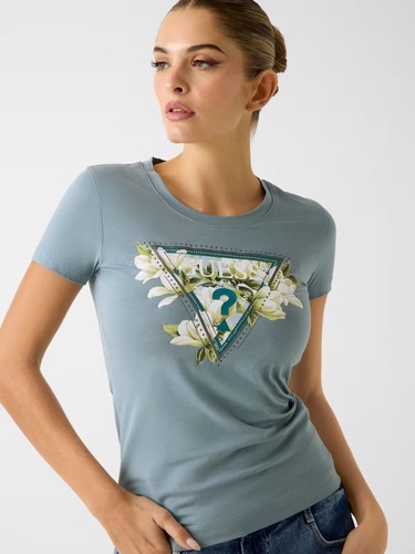 Shirt con logo triangolare - t-shirt,
