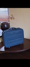 Valigetta viaggio/lavoro blu con elastici interni