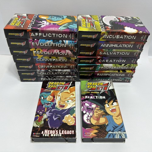 Dragon ball vhs lot 16 - dragon,