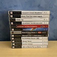 Lotto 12 Misti Giochi Psp Sony Originali PlayStation Portable FIFA Invizimals IT