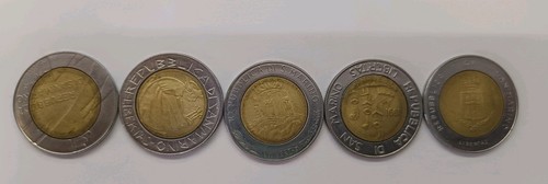 Lotto monete 500 - monete, da