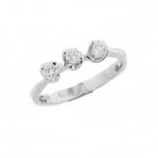 Anello TRILOGY Diamante ct