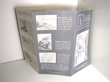 Cartina guida turistica mappa Alghero riviera del corallo notizie storiche