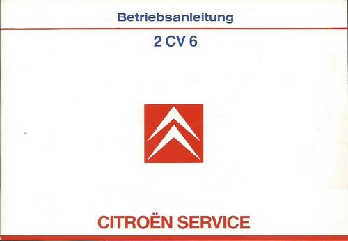 Citroen cv6 manuale - cv6,