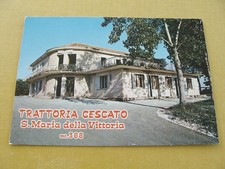 (FG.M07) SANTA MARIA DELLA VITTORIA - Locanda TRATTORIA CESCATO (vg 1977) s.