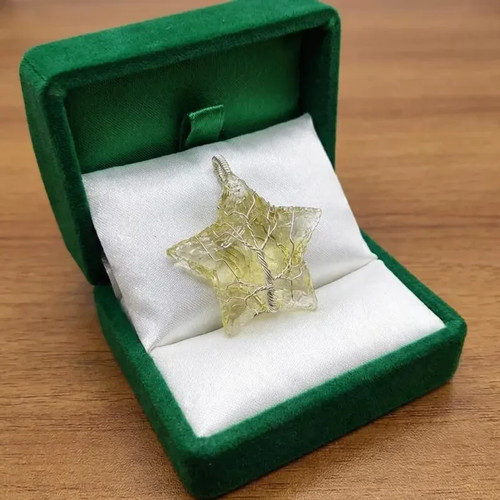 Collana cristallo topazio - cristallo,