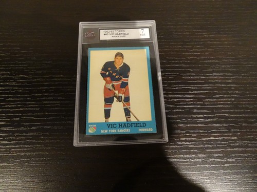 1962 topps hockey card - 1962-63,