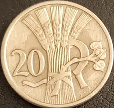 POLONIA MONETA 20 CROSZY 1924