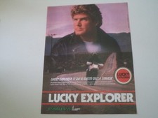 advertising Pubblicità 1988 MOTO CAGIVA ELEFANT LUCKY EXPLORER 125/350/750