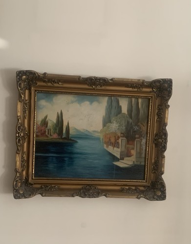 Quadro antico dipinto - , su