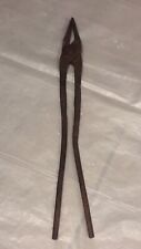 Antica Pinza Da Fabbro In Ferro Forgiato