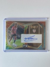 2023-24 Nico Williams auto /15 Panini Select La Liga Pitchside Signature Lamine