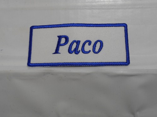 Paco nuovo ricamato - nuovo,