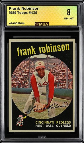 1959 topps frank - topps, robinson