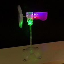 Generatore eolico compatto LED