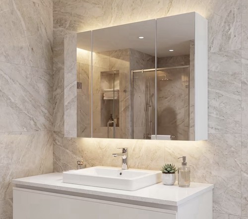 Specchio armadio bagno