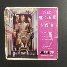View Master. LE SETTE MERAVIGLIE DEL MONDO.  B901