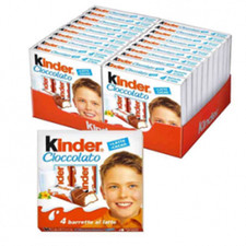 KINDER BARRETTE Snack Merenda