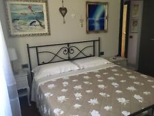 letto matrimoniale ferro battuto artigianale ottime condizioni come nuovo