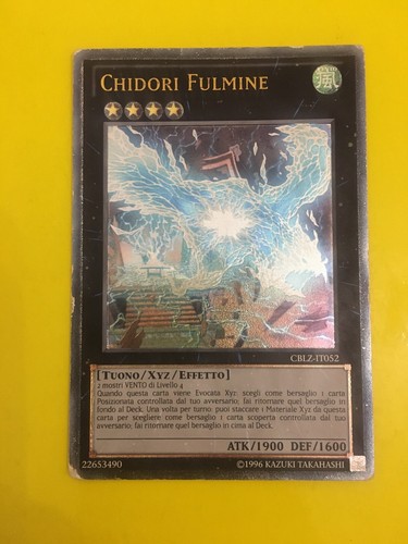 Carta chidori fulmine - gi,