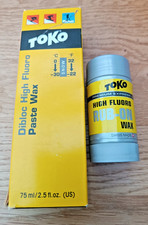 NUOVA cera da corsa TOKO High Fluoro Wax Paste Rub on WAX sci alpino corse farina