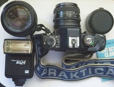 PRAKTICA BX20 con obiettivi