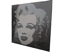 Poster artistico Andy Warhol Marilyn con cornice 97,5 x 97,5