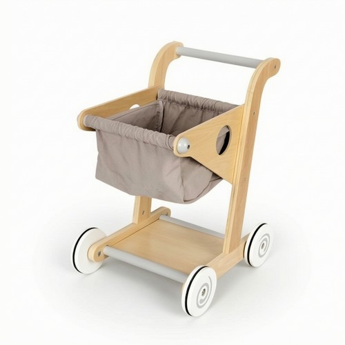 Carrello legno con - carrello,