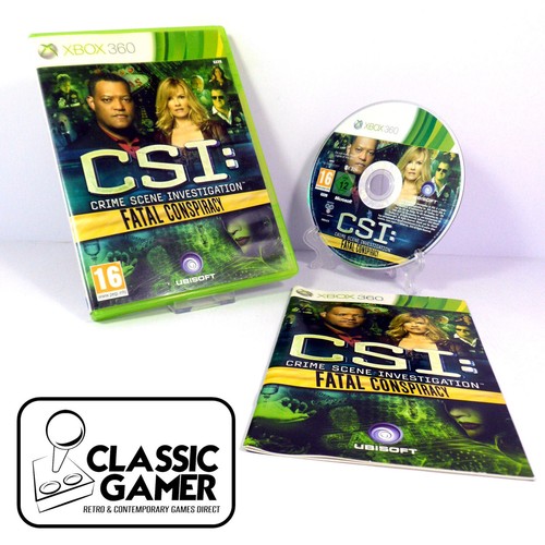 Csi fatal conspiracy xbox - conspiracy, (xbox